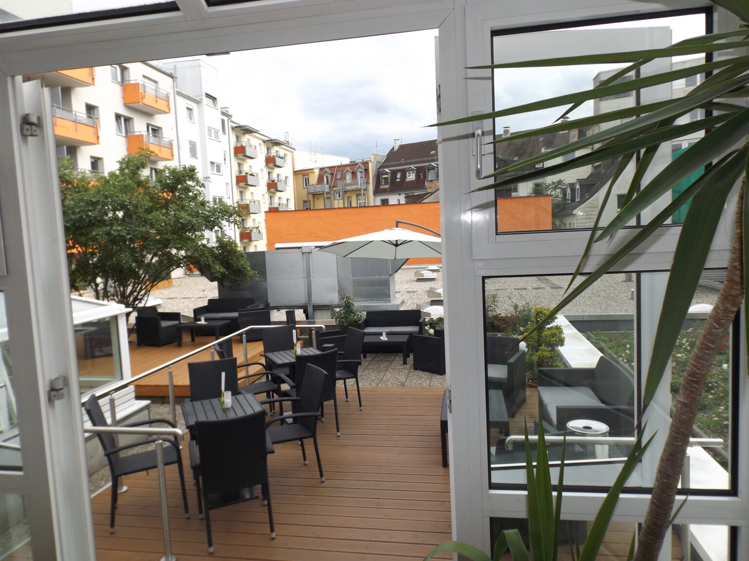 Dachterrasse Tanzschule Karlsruhe